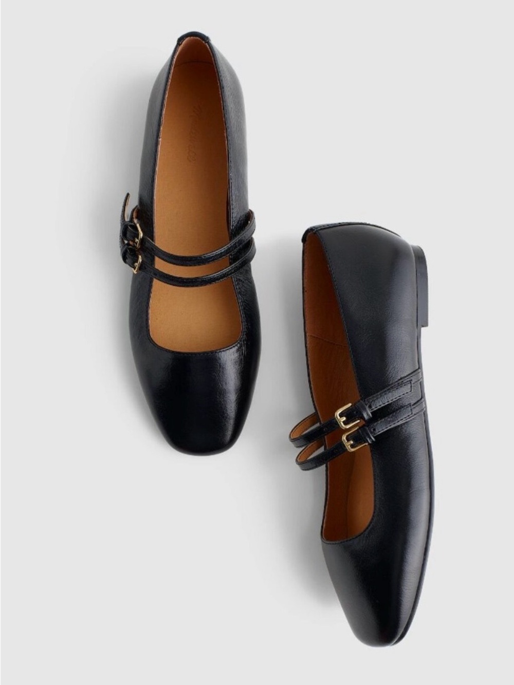 Madewell The Greta Double-Strap Ballet Flat